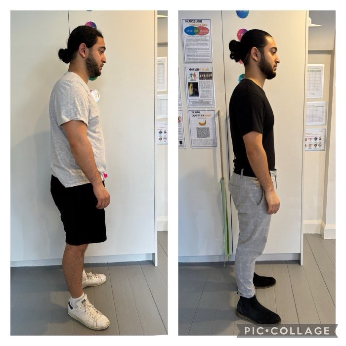 Nassim, Queen's Nutrition member, −3 stone